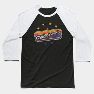 One Republic ElaCuteOfficeGirl Vintage Baseball T-Shirt